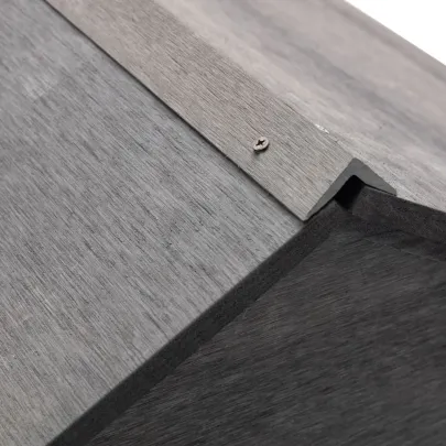 Garaj Mașină Tuns Iarba WPC - Protecție UV și Ploaie