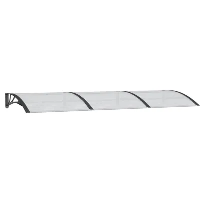 Copertină Ușă Policarbonat - Protecție Intemperii | Livrare Gratuită