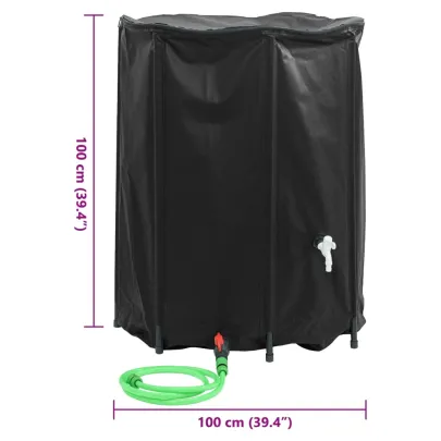 Rezervor Apă Pliabil 750L PVC cu Robinet | Livrare Gratuită