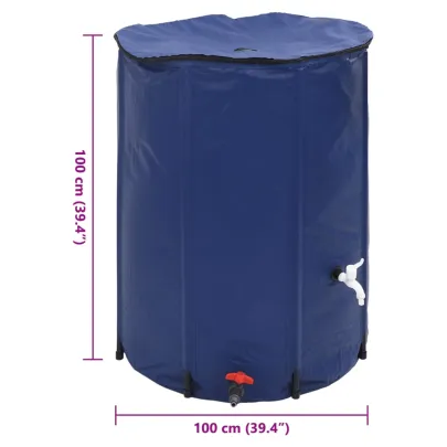 Rezervor Apă Pliabil 750L PVC cu Robinet | Livrare Gratuită