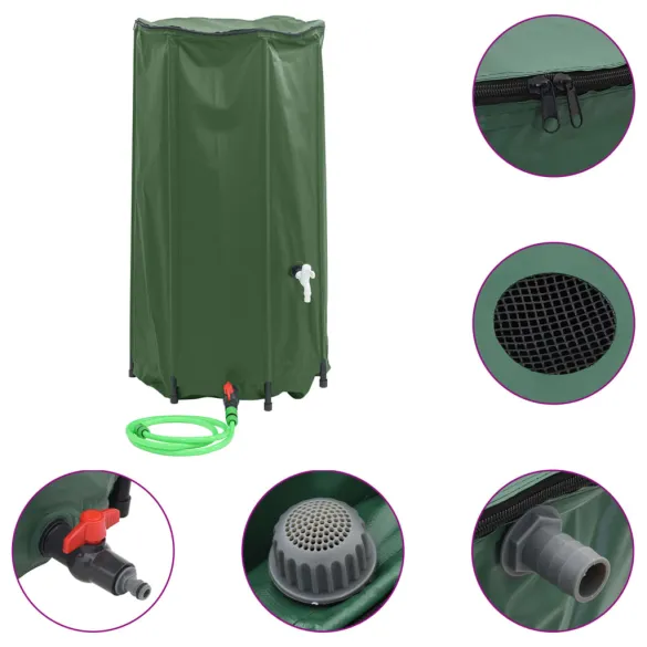 Rezervor Apă Pliabil 100L PVC cu Robinet - Livrare Gratuită