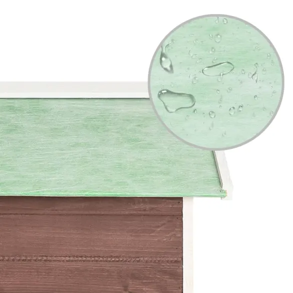 Garaj Lemn pentru Robot Tuns Iarba - Protectie Durabila