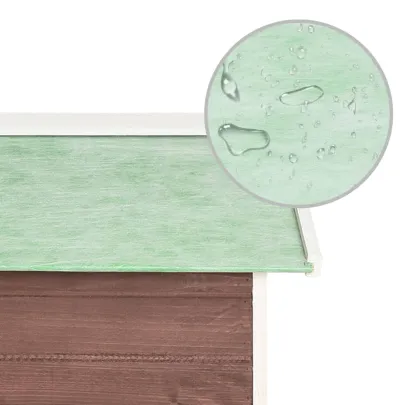 Garaj Lemn pentru Robot Tuns Iarba - Protectie Durabila