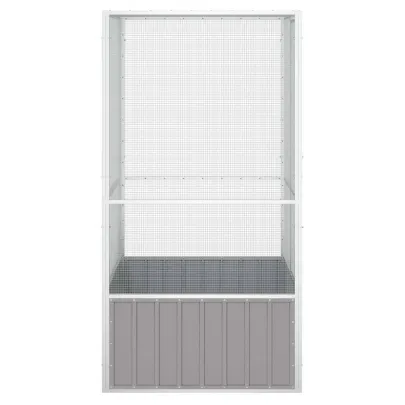 Colivie Păsări XL Oțel Galvanizat 111x107x211,5 cm