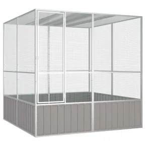 Colivie Păsări XL 213x217x211 cm - Oțel Galvanizat | Livrare Gratuită