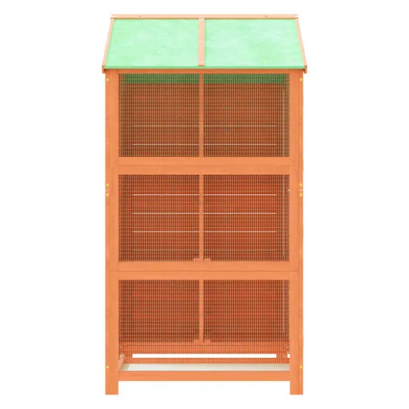 Colivie Păsări Exterior - Lemn Masiv de Pin - Livrare Gratuită