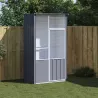 Colivie Păsări Antracit Oțel Galvanizat | Livrare Gratuită