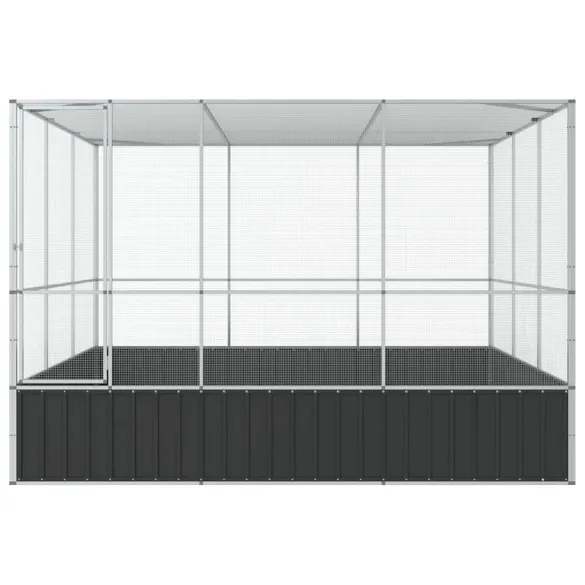 Volieră Păsări Oțel Rezistent | 311x307x212 cm | Livrare Gratuită