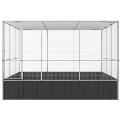 Volieră Păsări Oțel Rezistent | 311x307x212 cm | Livrare Gratuită