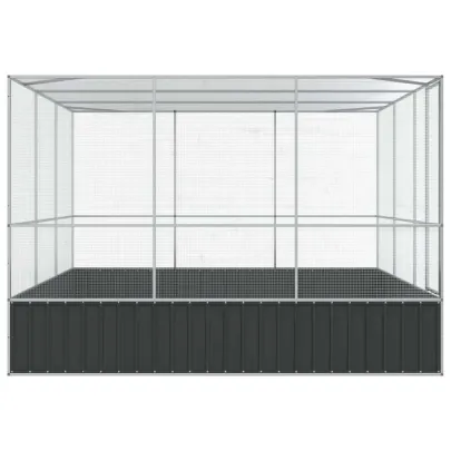 Volieră Păsări Oțel Rezistent | 311x307x212 cm | Livrare Gratuită