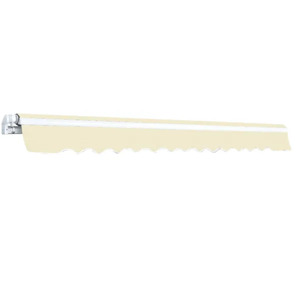 Copertină Pliabilă Manual 400cm Crem - Livrare Gratuită