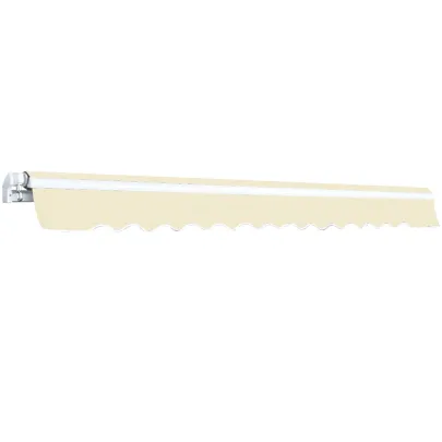 Copertină Pliabilă Manual 400cm Crem - Livrare Gratuită