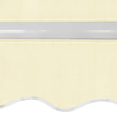 Copertină Pliabilă Manual 400cm Crem - Livrare Gratuită