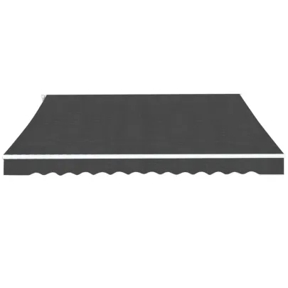 Copertină Manuală Extensibilă 4m Antracit | Cadru Aluminiu