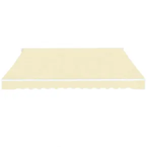 Copertină Manuală Pliabilă 6m Crem - Umbră și Protecție 2