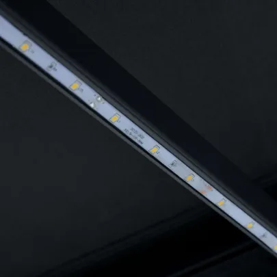 Copertină Retractabilă cu LED - 300x250 cm | Livrare Gratuită