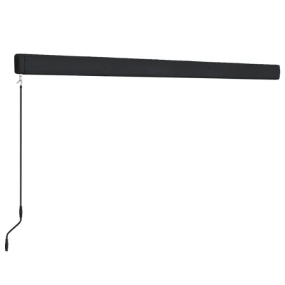 Copertină Manuală Casetă Albastru/Alb 350x250 cm - Livrare Gratuită