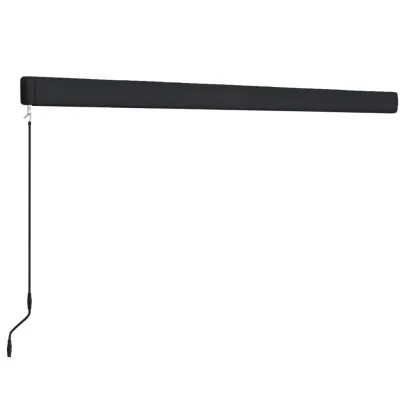 Copertină Manuală Casetă 450x300 cm - Albastru și Alb