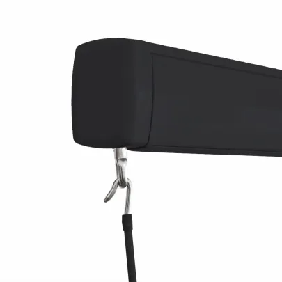 Copertină Manuală Casetă 450x300 cm - Albastru și Alb