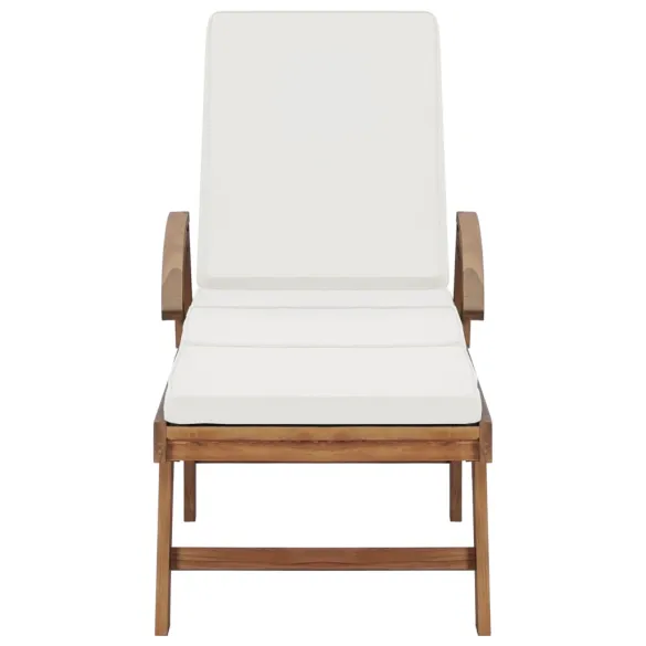 Șezlonguri Grădină Premium - 2 buc - Lemn Tec - Livrare Gratuită