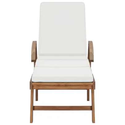 Șezlonguri Grădină Premium - 2 buc - Lemn Tec - Livrare Gratuită