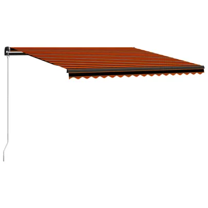 Copertină Retractabilă Manual 450x300 cm - Umbră și Protecție