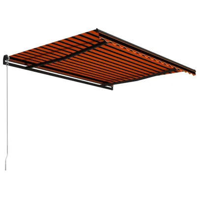 Copertină Retractabilă Manual 450x300 cm - Umbră și Protecție
