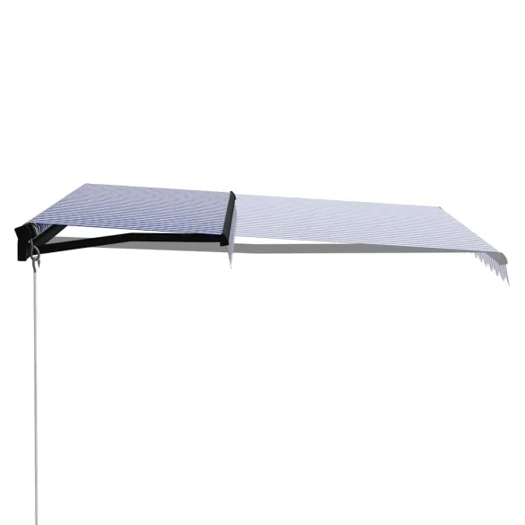 Copertină Retractabilă cu LED și Panou Solar | 300x250 cm