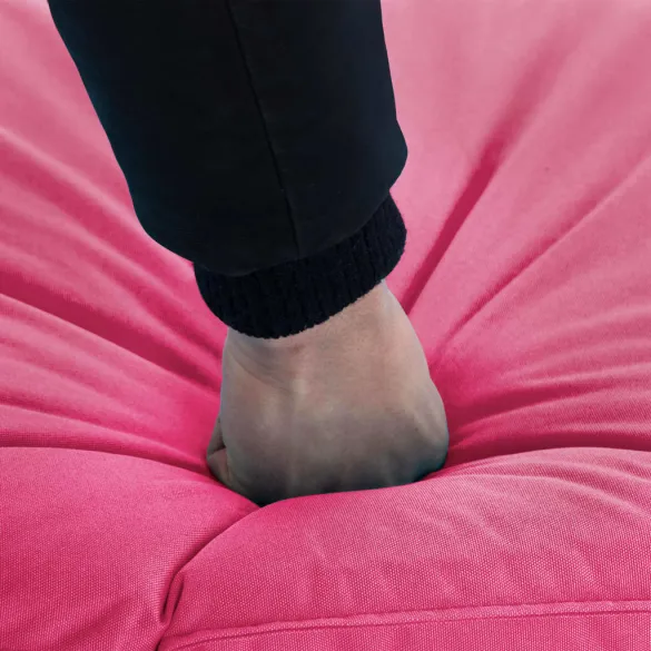 Șezlong Pliabil Roz - Oxford, 5 Poziții, Livrare Gratuită