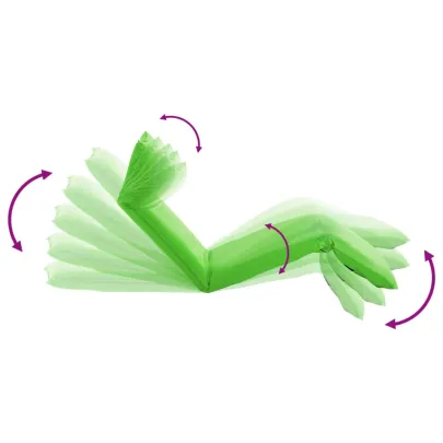 Șezlong Pliabil Verde - Oxford, 5 Reglări, Livrare Gratuită