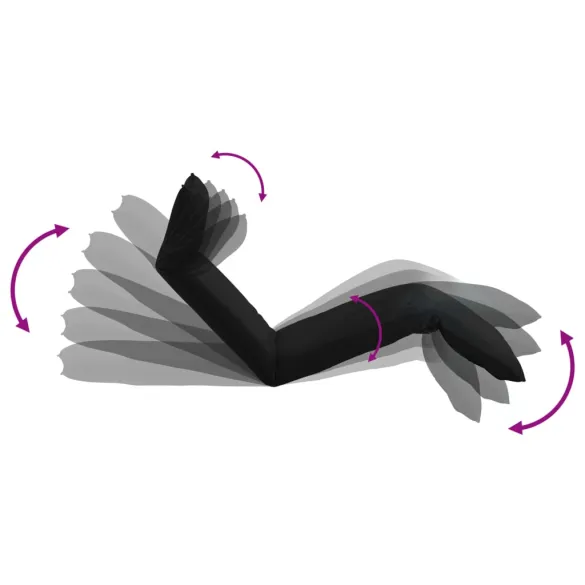 Șezlong Pliabil Negru Oxford Impermeabil | Livrare Gratuită