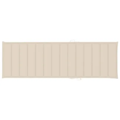 Șezlong Garden Acacia cu Pernă | Livrare Gratuită 7-9 Zile