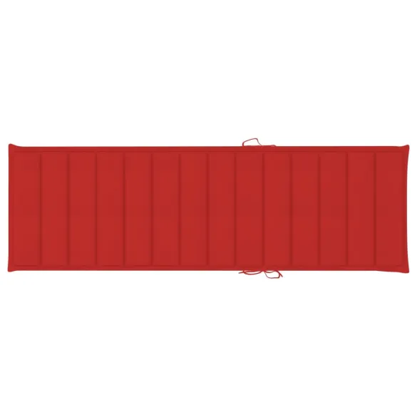 Șezlong Acacia cu Pernă - Livrare Gratuită 7-9 Zile