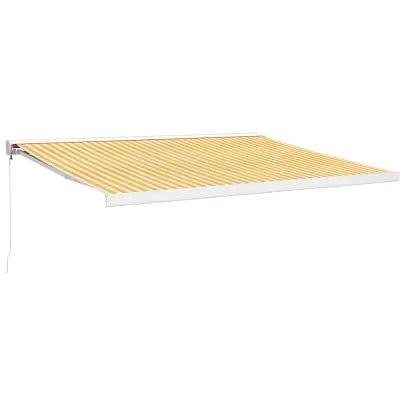 Copertină Retractabilă 4x3m - Aluminiu - Livrare Gratuită