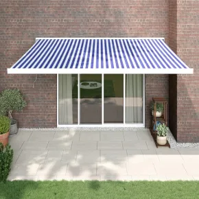 Copertină Retractabilă 4x3m - Aluminiu, Textil, Livrare Gratuită