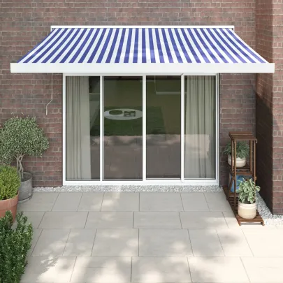 Copertină Retractabilă Aluminiu 3,5x2,5m - Protecție UV