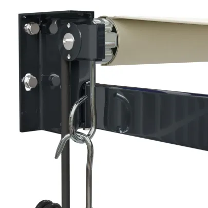 Copertină Retractabilă Electrică Crem 3,5x2,5m - Livrare Gratuită