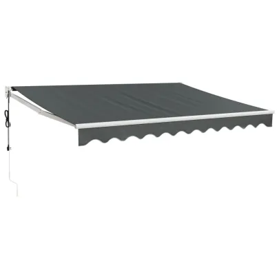 Copertină Automată Retractabilă Antracit 3,5x2,5 m