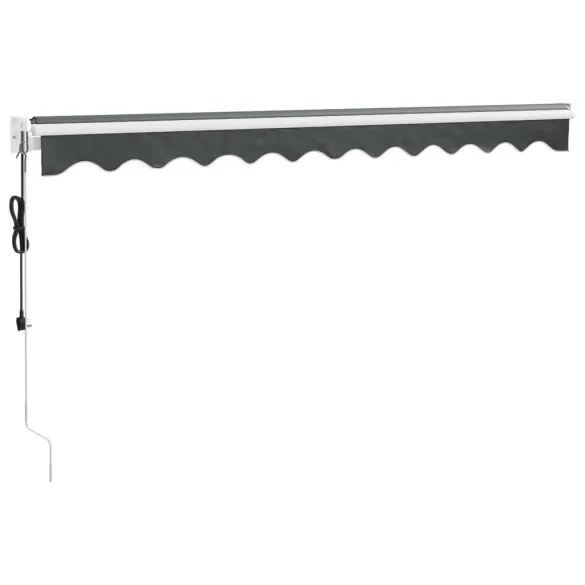 Copertină Automată Retractabilă Antracit 3,5x2,5 m
