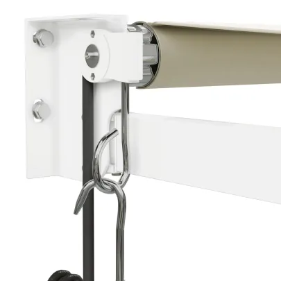 Copertină Automată Retractabilă Crem 4x3m - Livrare Gratuită