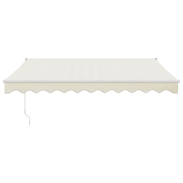 Copertină Retractabilă Motorizată Crem 3,5x2,5m - Livrare Gratuită