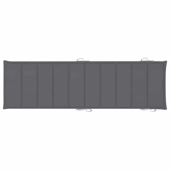 Șezlong Grădină cu Pernă - Lemn Acacia Masiv | Livrare Gratuită