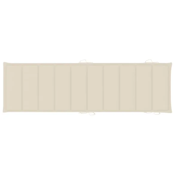 Șezlong Grădină cu Pernă - Lemn Acacia Masiv | Livrare Gratuită