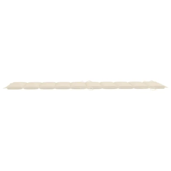 Șezlong Grădină cu Pernă - Lemn Acacia Masiv | Livrare Gratuită