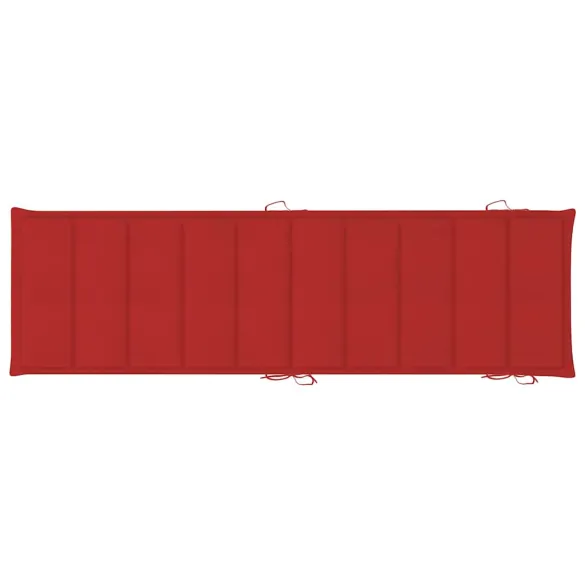 Șezlong Grădină Lemn Acacia cu Pernă - Comandă Online