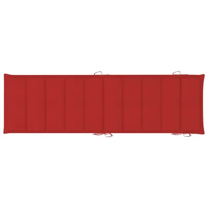 Șezlong Grădină Lemn Acacia cu Pernă - Comandă Online