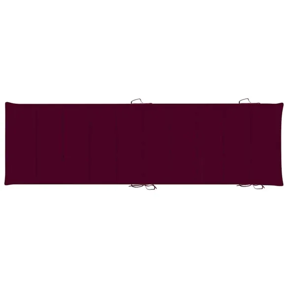 Șezlong Grădină Lemn Acacia cu Pernă - Livrare Gratuită