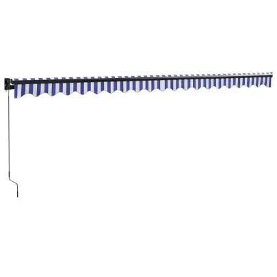 Copertină Retractabilă 5x3m - Aluminiu și Textil - Livrare Gratuită