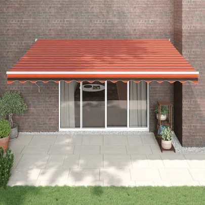 Copertină Retractabilă Aluminiu 4,5x3m - Livrare Gratuită