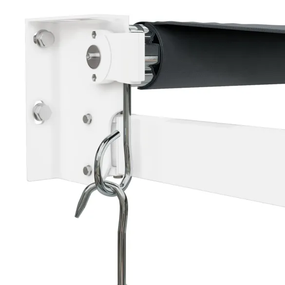 Copertină Retractabilă Antracit 5x3m - Textil și Aluminiu